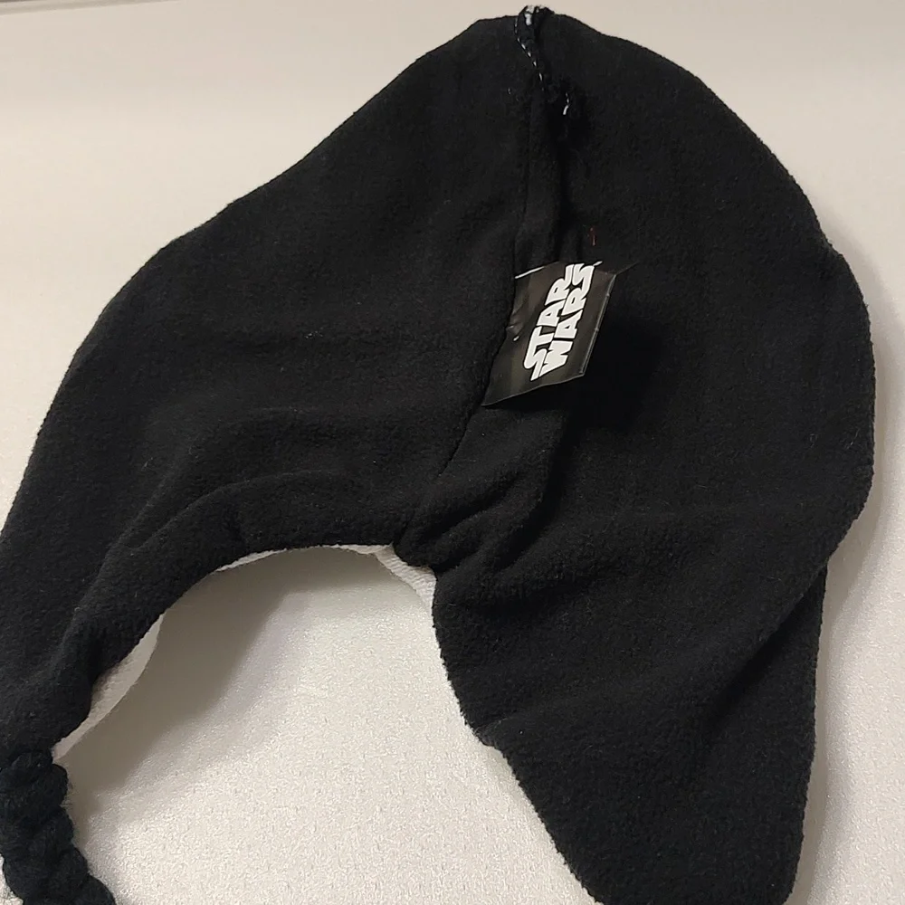 Star Wars Storm Trooper White Black Beanie Hat
